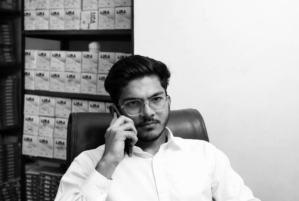 Mohd Sahil owner of Spun Threads India and founder of Spunlex sewing thread brand