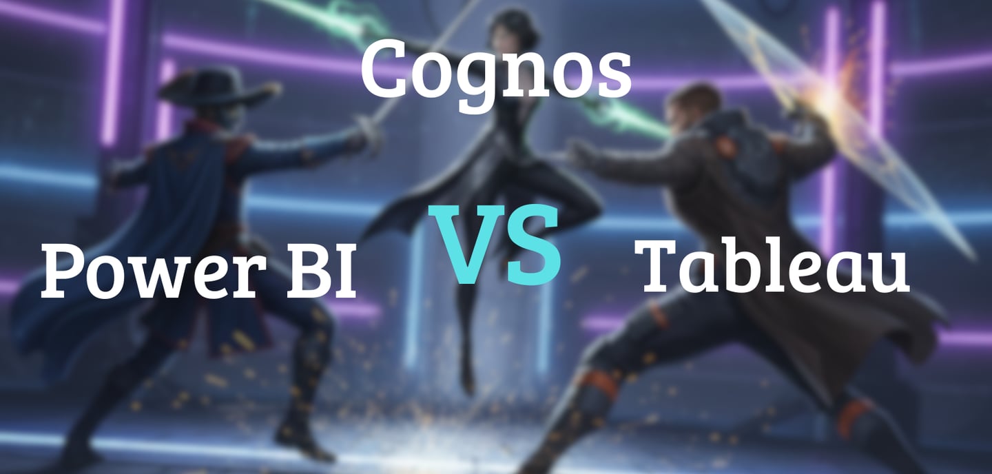Cognos vs Tableau vs Power BI: Complete Guide 2025