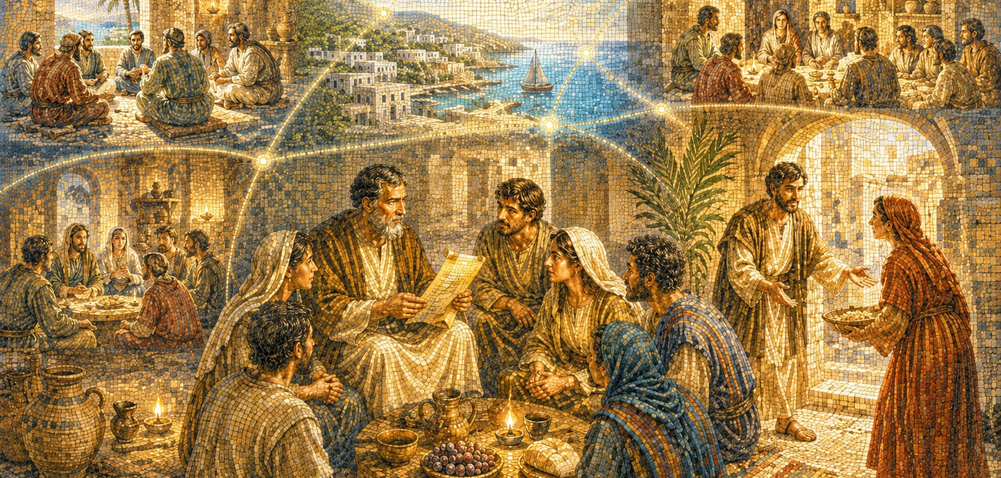Johannine epistles offer communal formation.