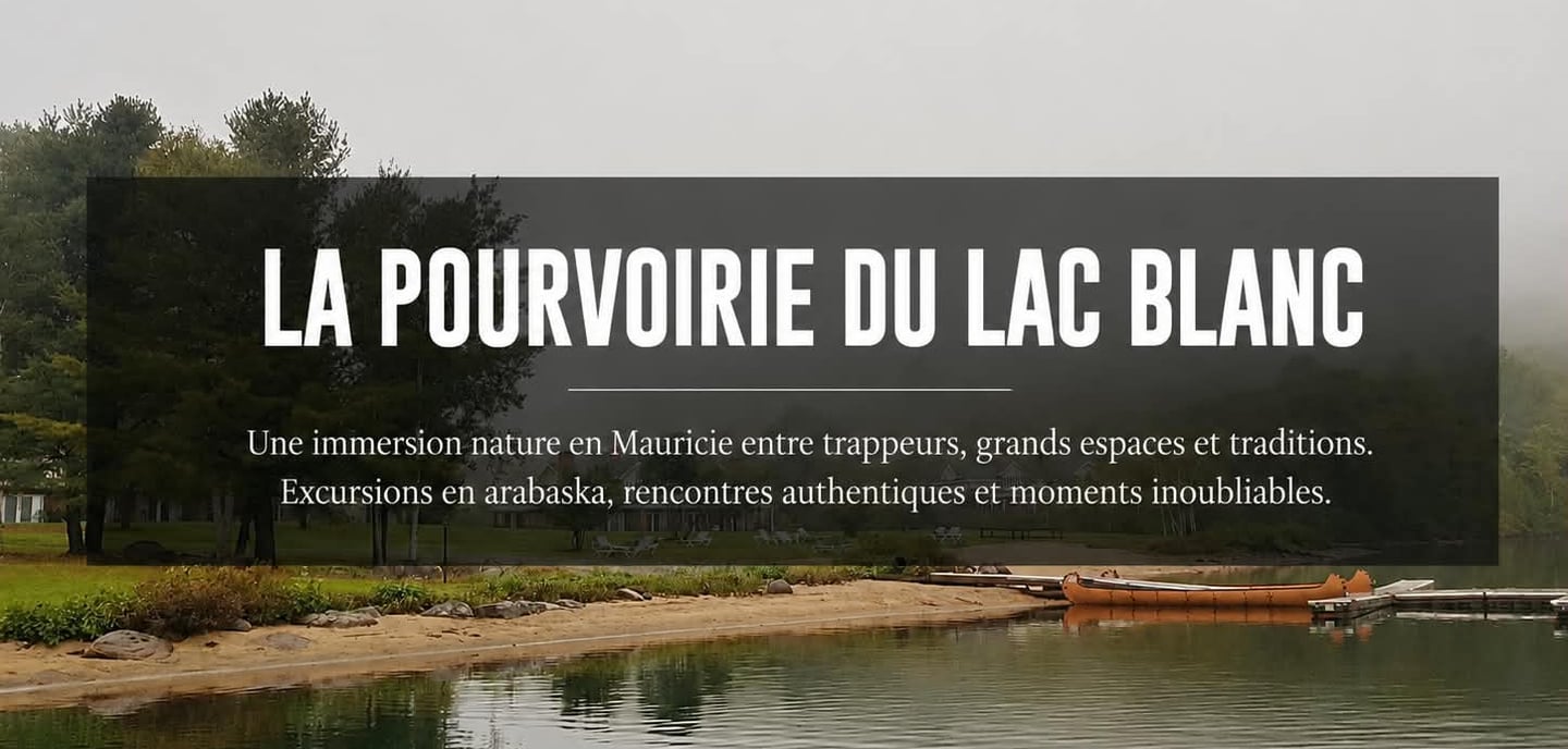 pourvoirie du lac blanc