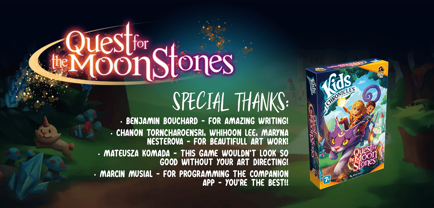 Special Thanks to Benjamin Bouchard, Mateusz Komada, Marcin Musiał