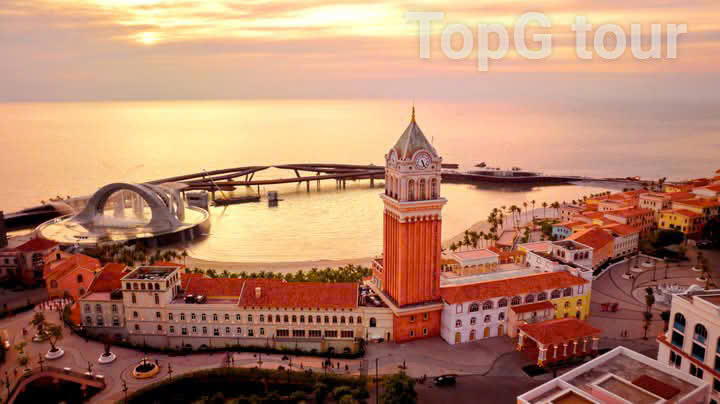 sunset town Phu quoc Vietnam topGtour
