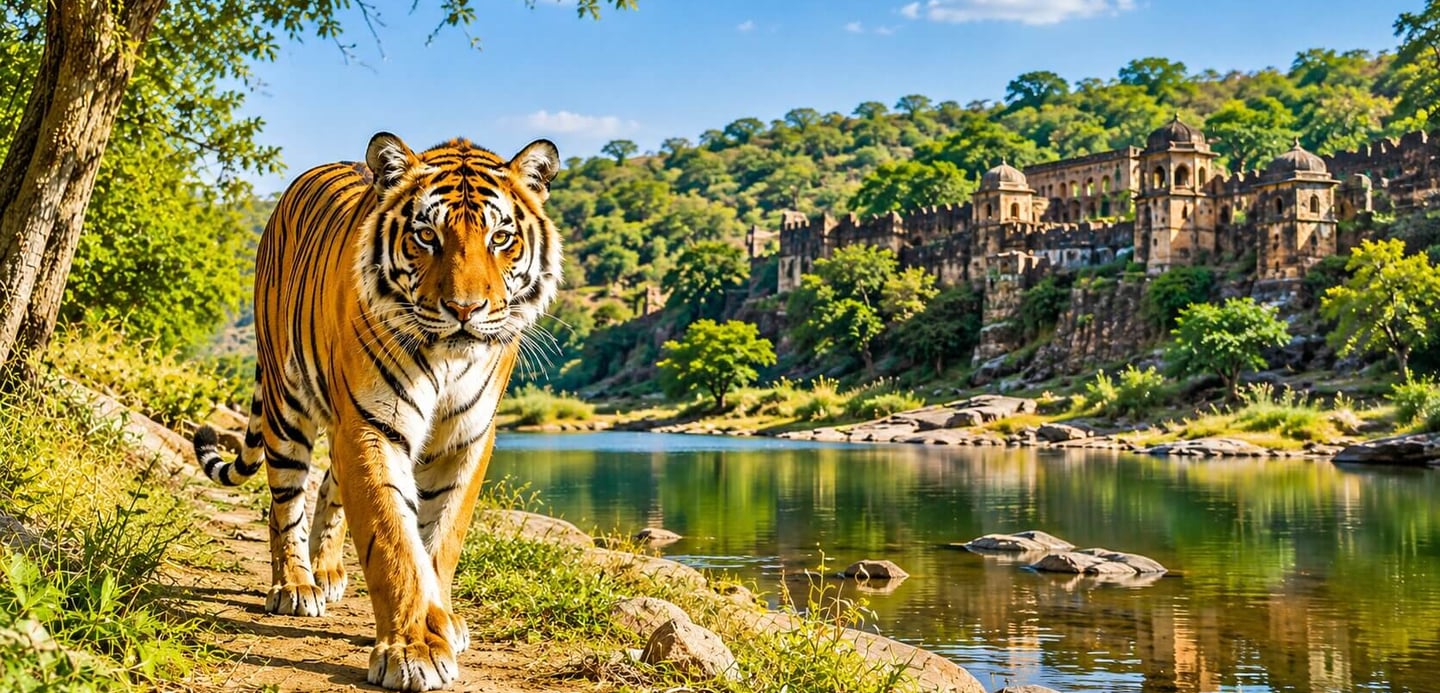 Bengal Tiger at Ranthambore National Park