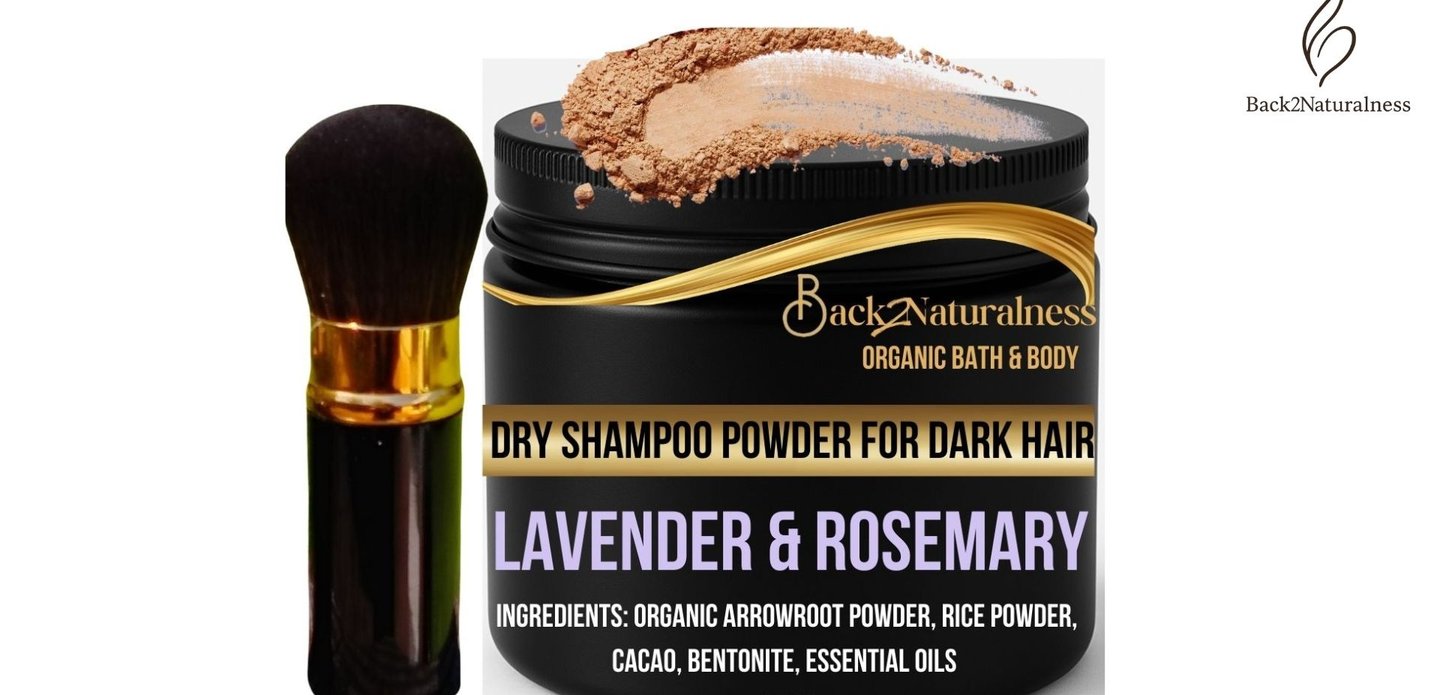 an image of back2naturalness dry shampoo powder 