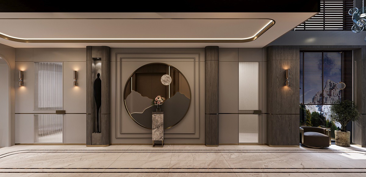 La Féra Interior Design tarafından tasarlanmış lüks villa iç mekan projesi.