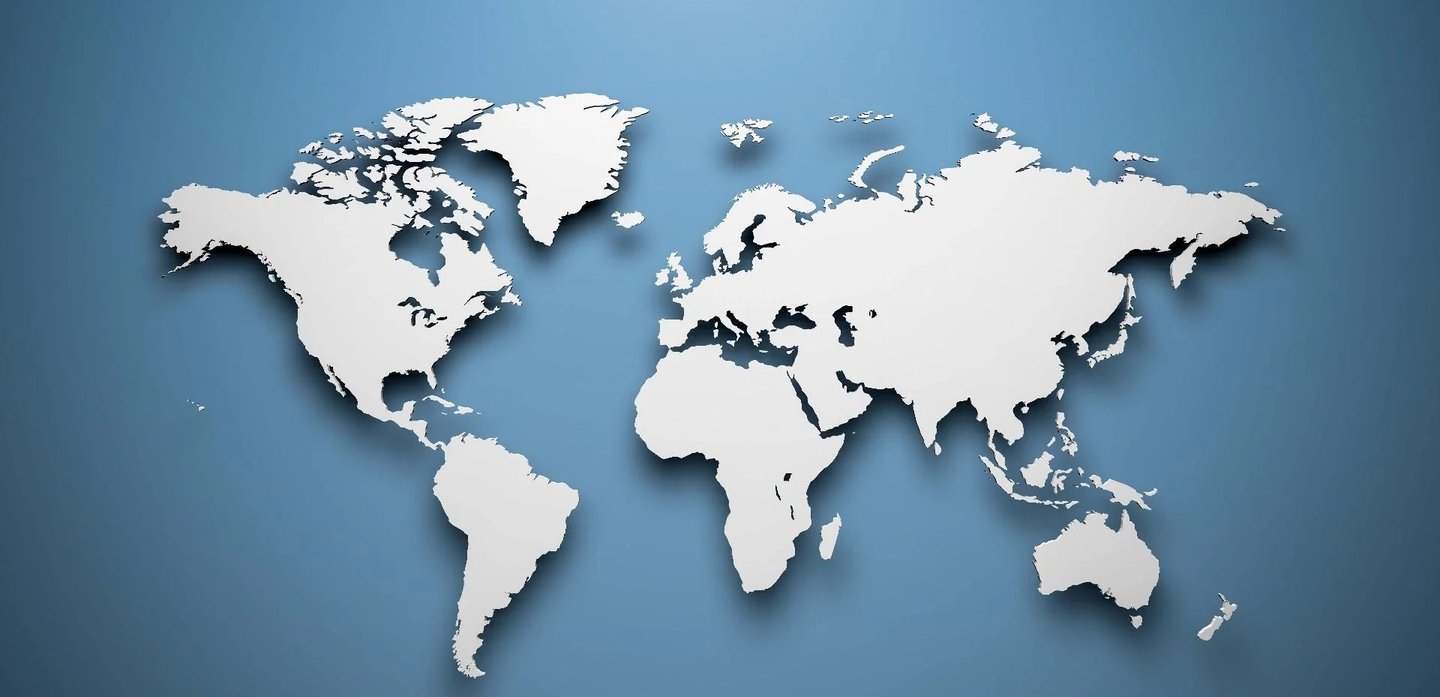 Map of the world