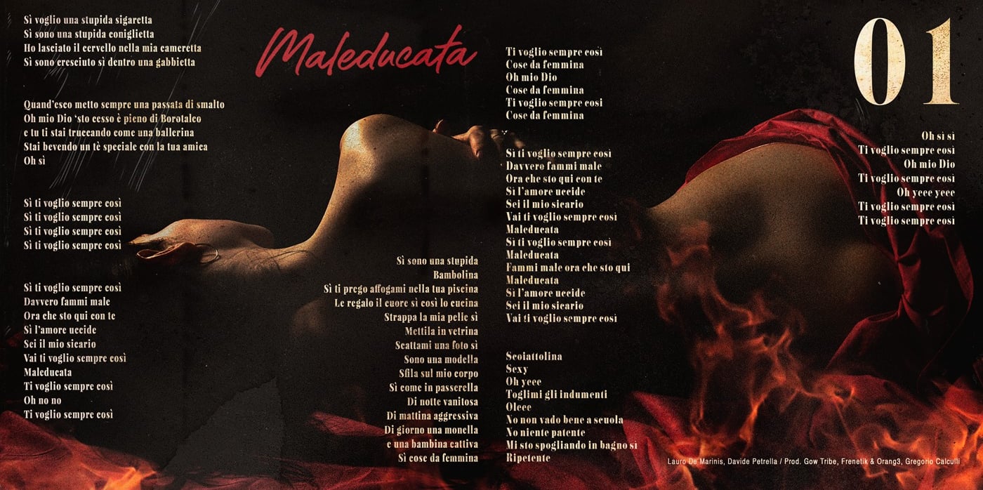 ACHILLE LAURO MALEDUCATA - VIVJAN PRENDI vivjanprendi