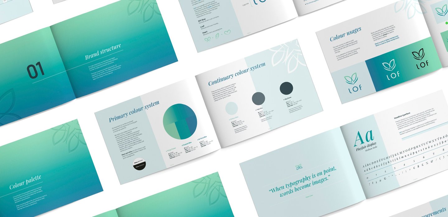 Brand manual for LOF