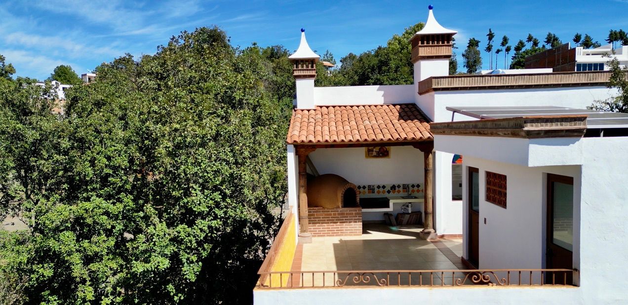 roof garden con vista panorámica en Pátzcuaro