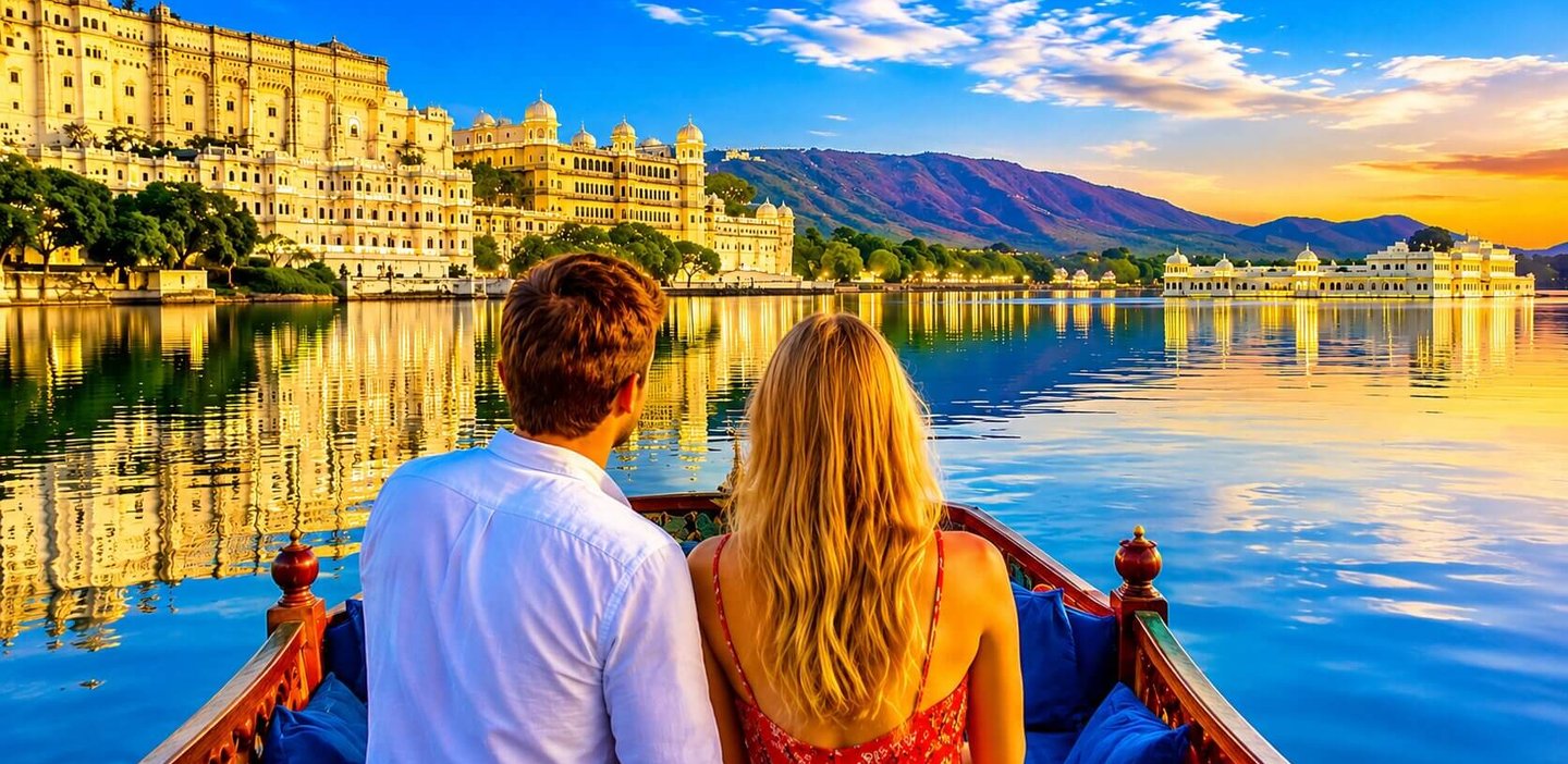 Boat ride at Lake Pichola Udaipur