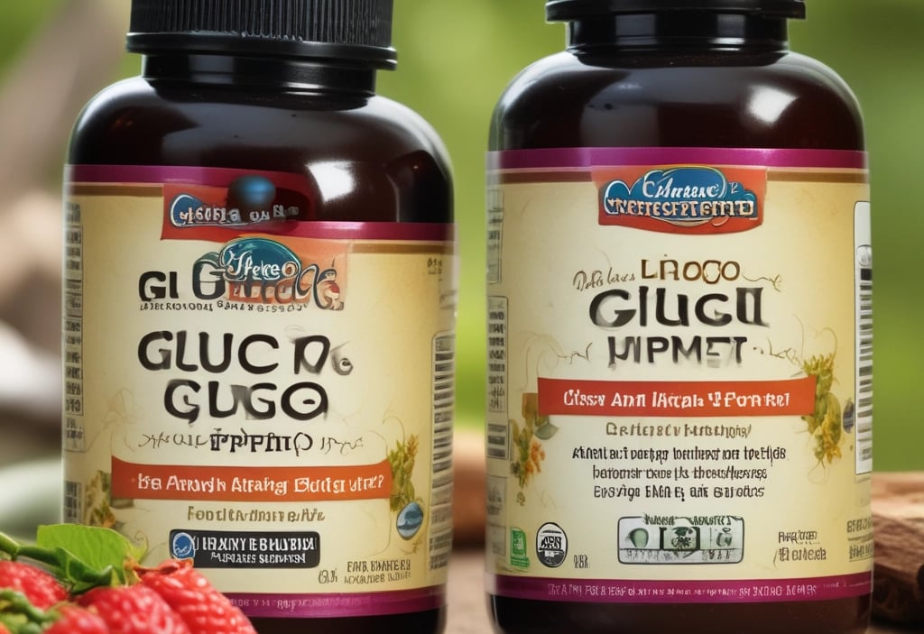 two bottles of gluc gluc gluc gluc g