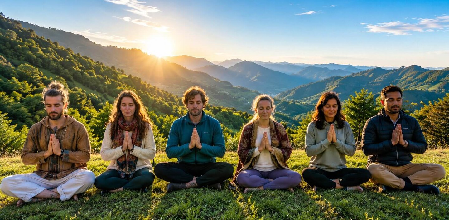 Meditation in Mukteshwar