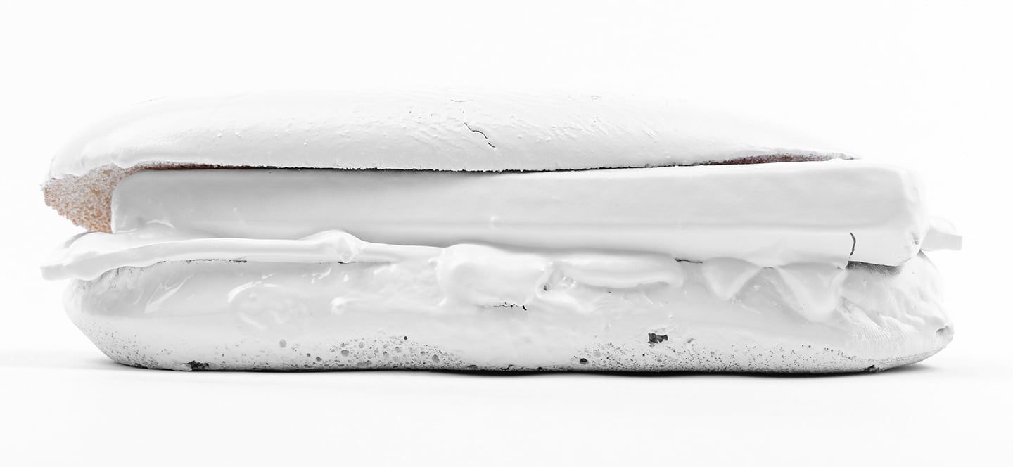 a white sandwich