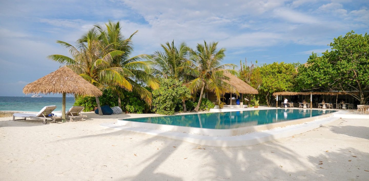COMO Cocoa Island Maldives main pool