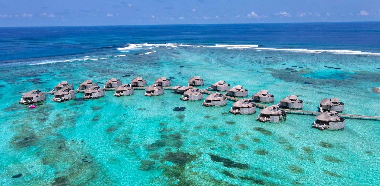 Six Senses Laamu Maldives overwater villas