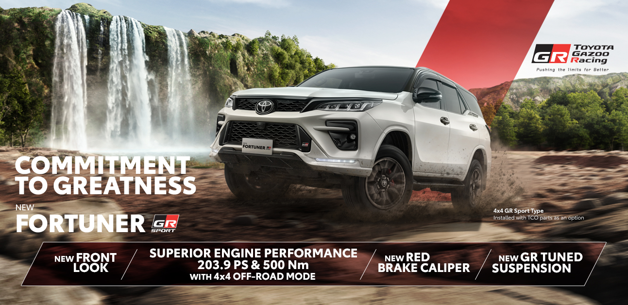All New Fortuner 4x4 GR-sport