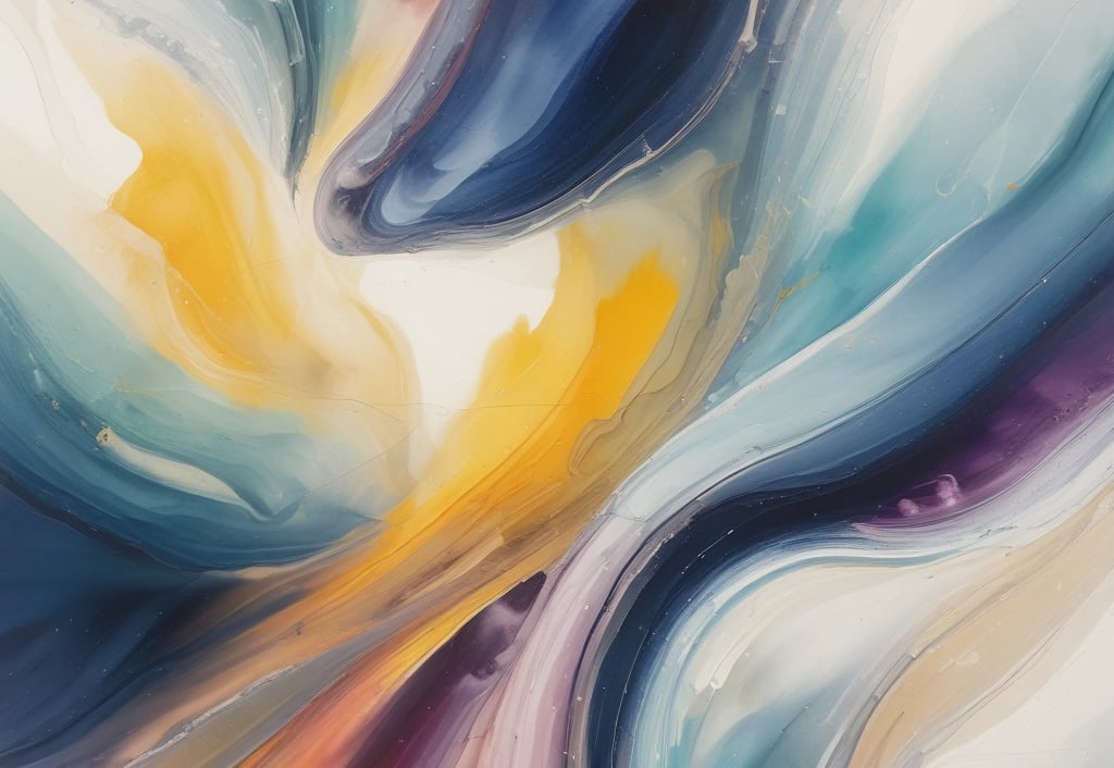 A soothing abstract accessible for the visually impaired. no eye images