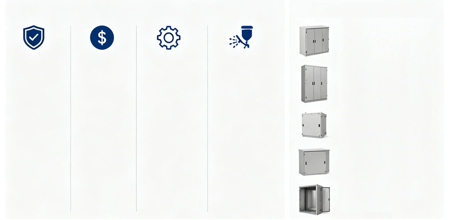 Why Choose Mild Steel enclosure?