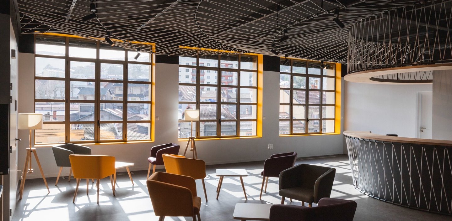 Aménagement d'un espace collaboratif dans un open space