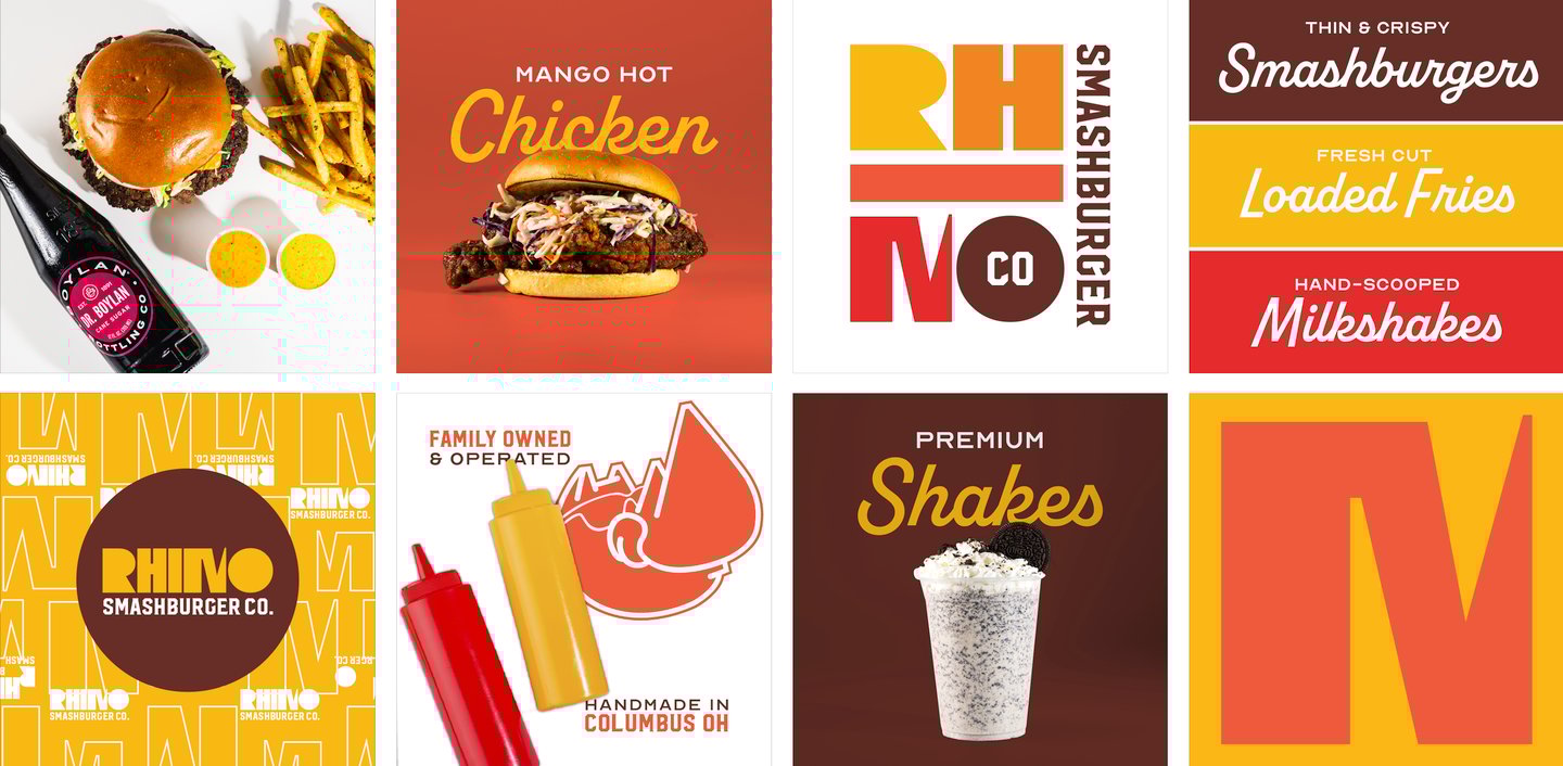 Rhino Smashburger Co. Brand Marketing Social Media