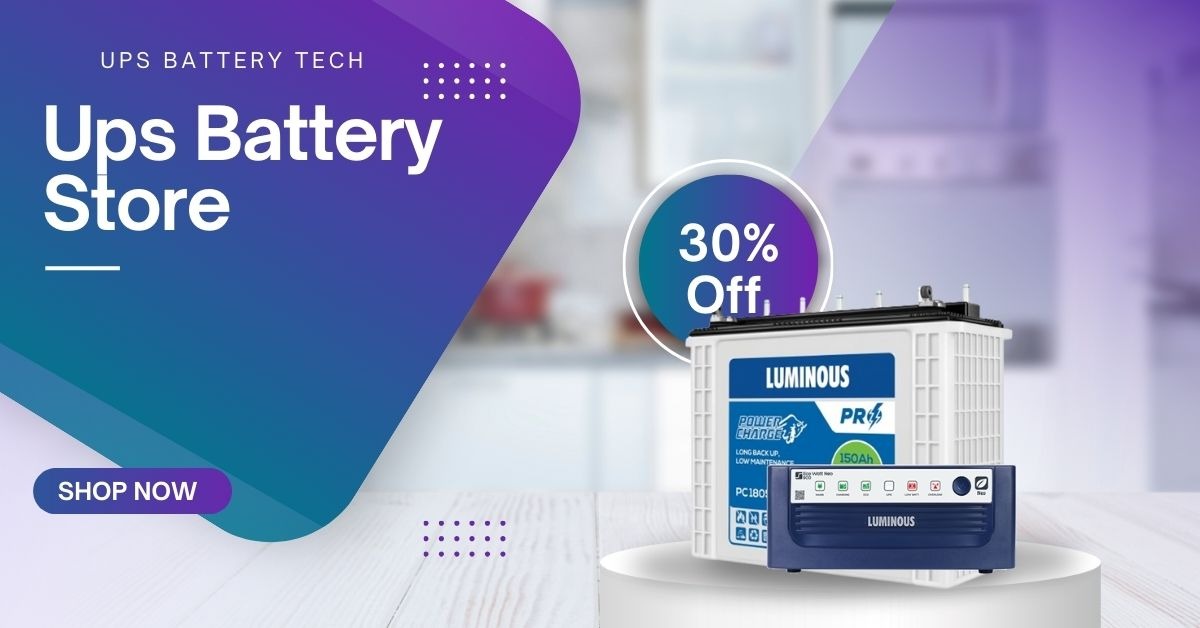 Ups Battery Tech - Inverter Battery in Thudiyalur, Vadamadurai