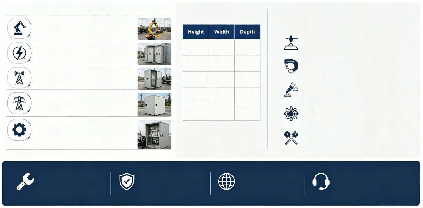 wall mounted enclosures Typical Applications
