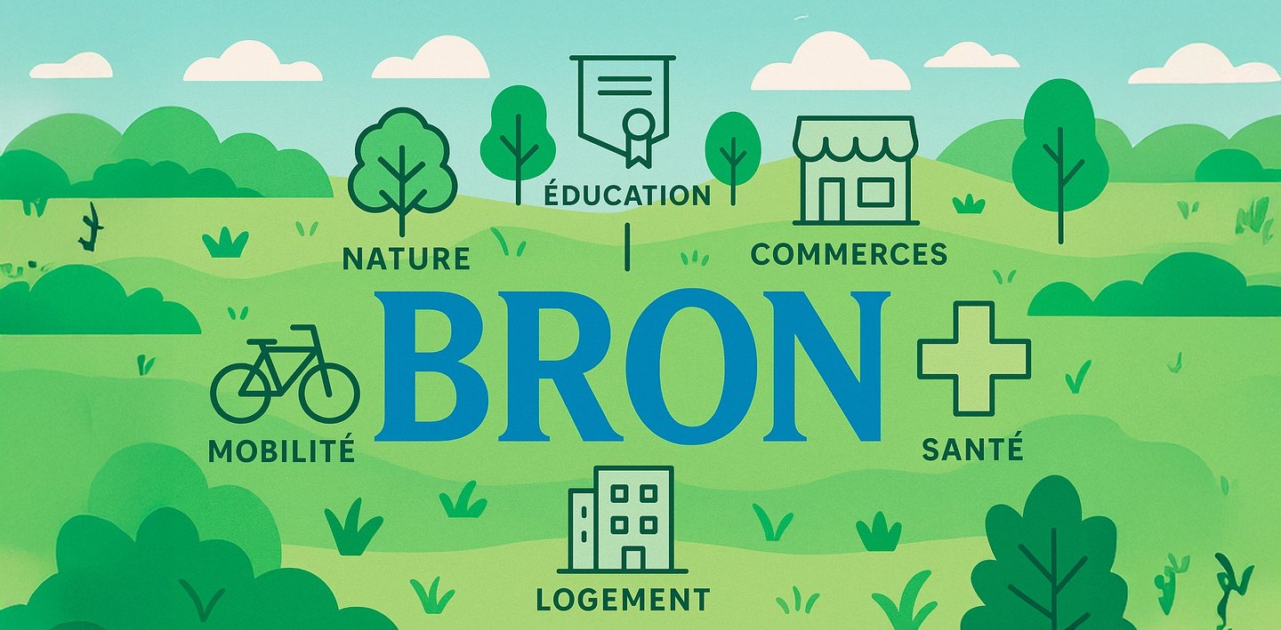 Bron, ville à vivre