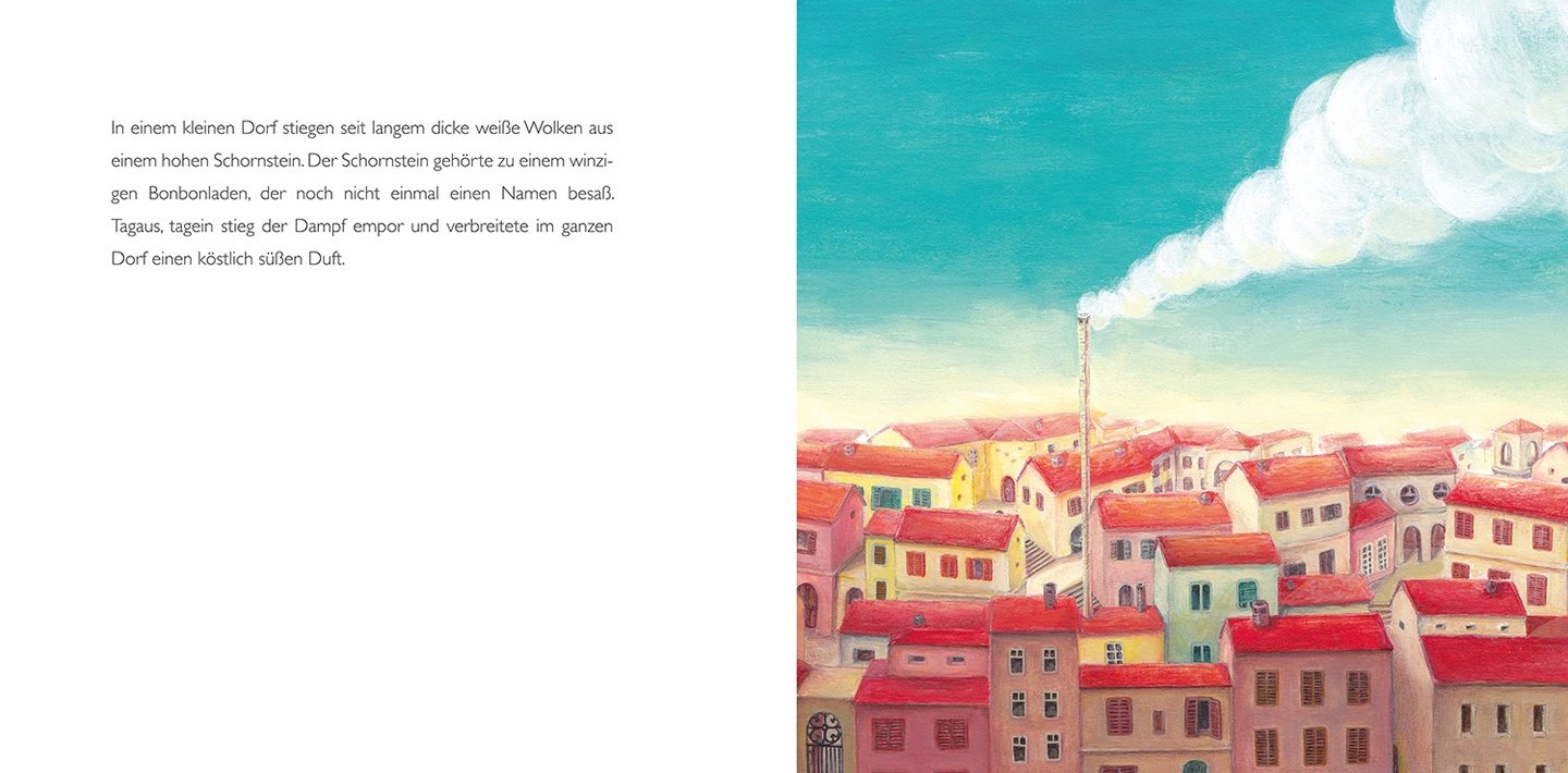 in einem kleinen Dorf