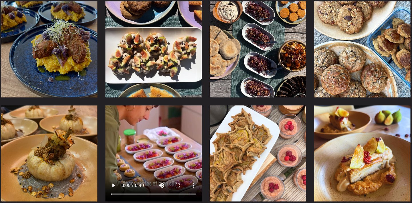 Flux Intagram oct 2025 Ô Miracle traiteur végétal végétarien végan