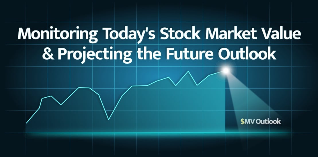 Stock Market Value Outlook app Monitors a Fair Market Value for Stock Market Investors
