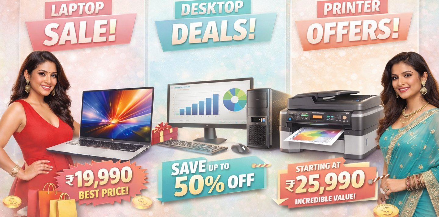 Shop for Discounted Laptops and Desktops