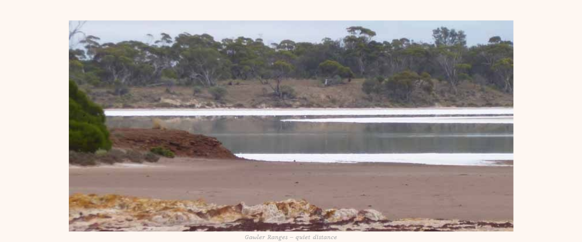 Remembering the travel to Salt Lake, Gawler Ranges, Australia