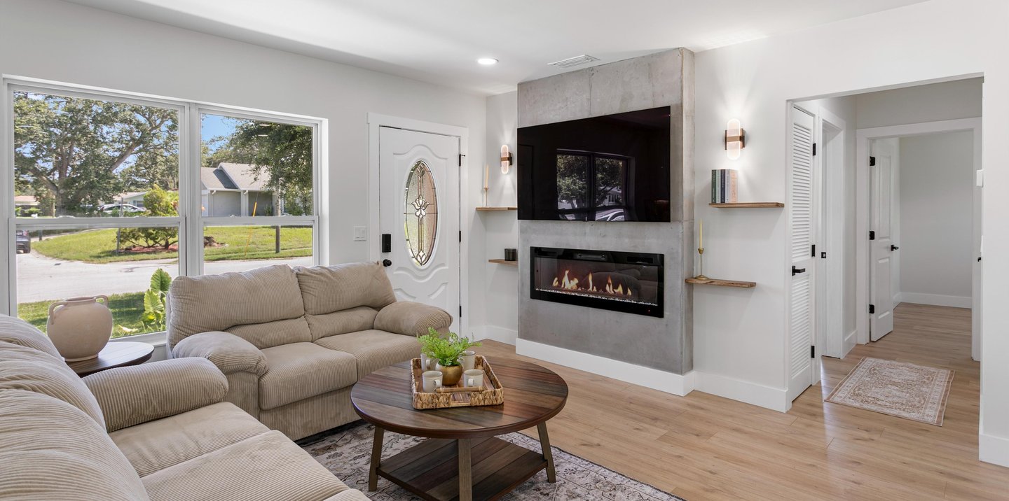 Renovated Living Room