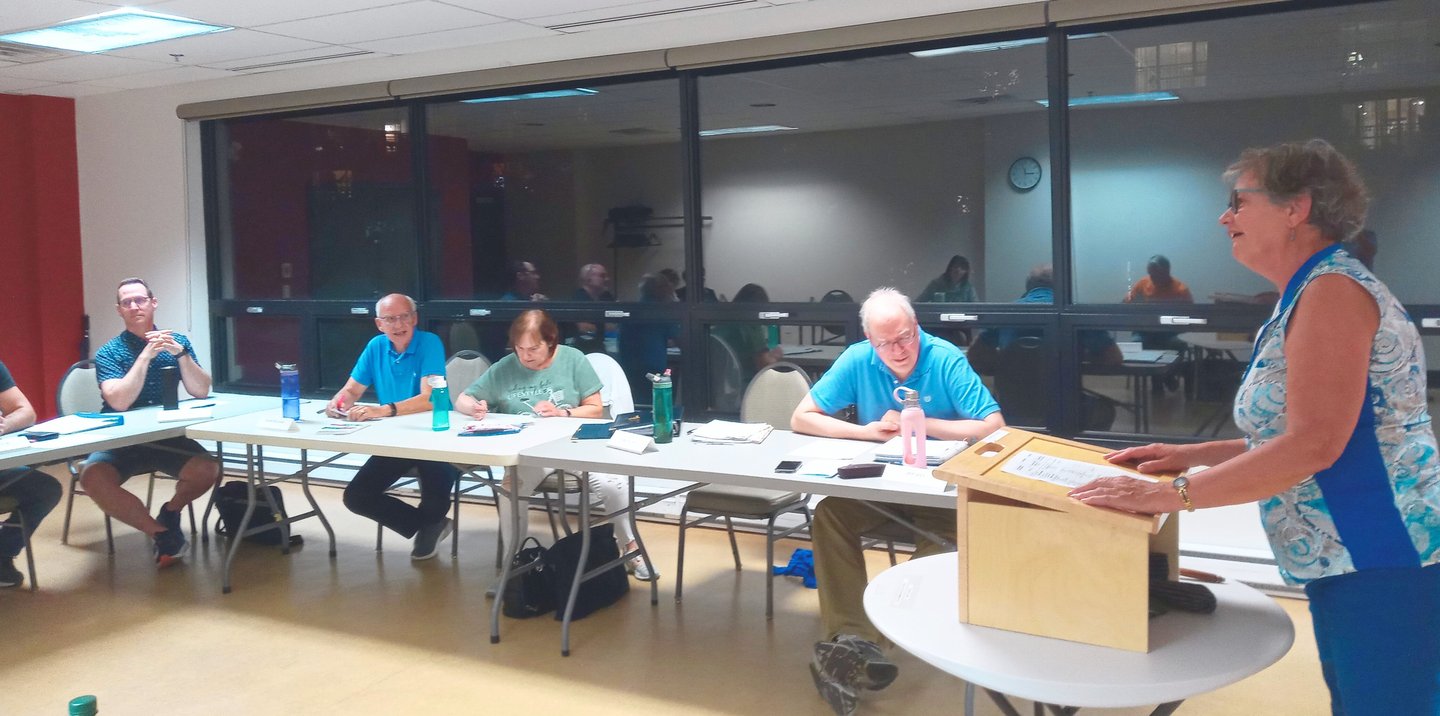 Réunion de groupe du club Toastmasters Vallée-du-Richelieu. 5