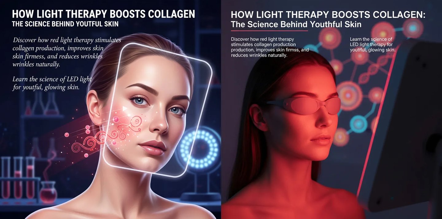 How Light Therapy Boosts Collagen: The Science Behind Youthful Skin