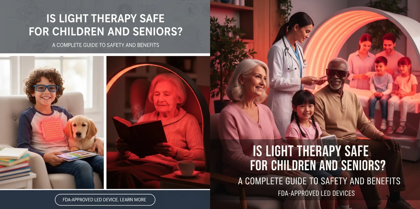 Is Light Therapy Safe for Children and Seniors? A Complete Guide to Safety and Benefits