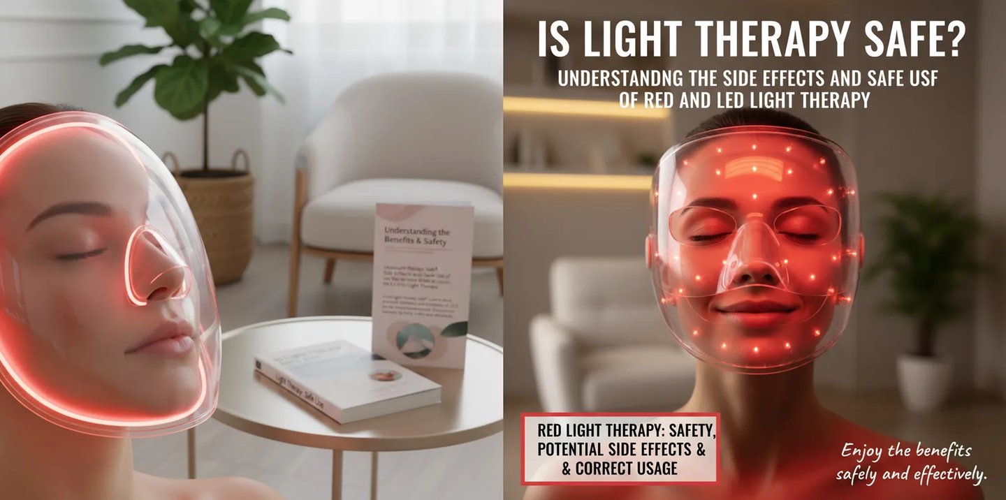 Is Light Therapy Safe? Understanding the Side Effects and Safe Use of Red and LED Light Therapy