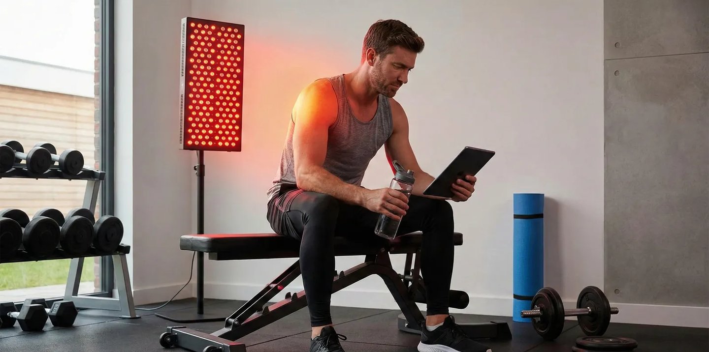 Red Light Therapy Tips for Men: Faster Muscle Recovery & Better Performance
