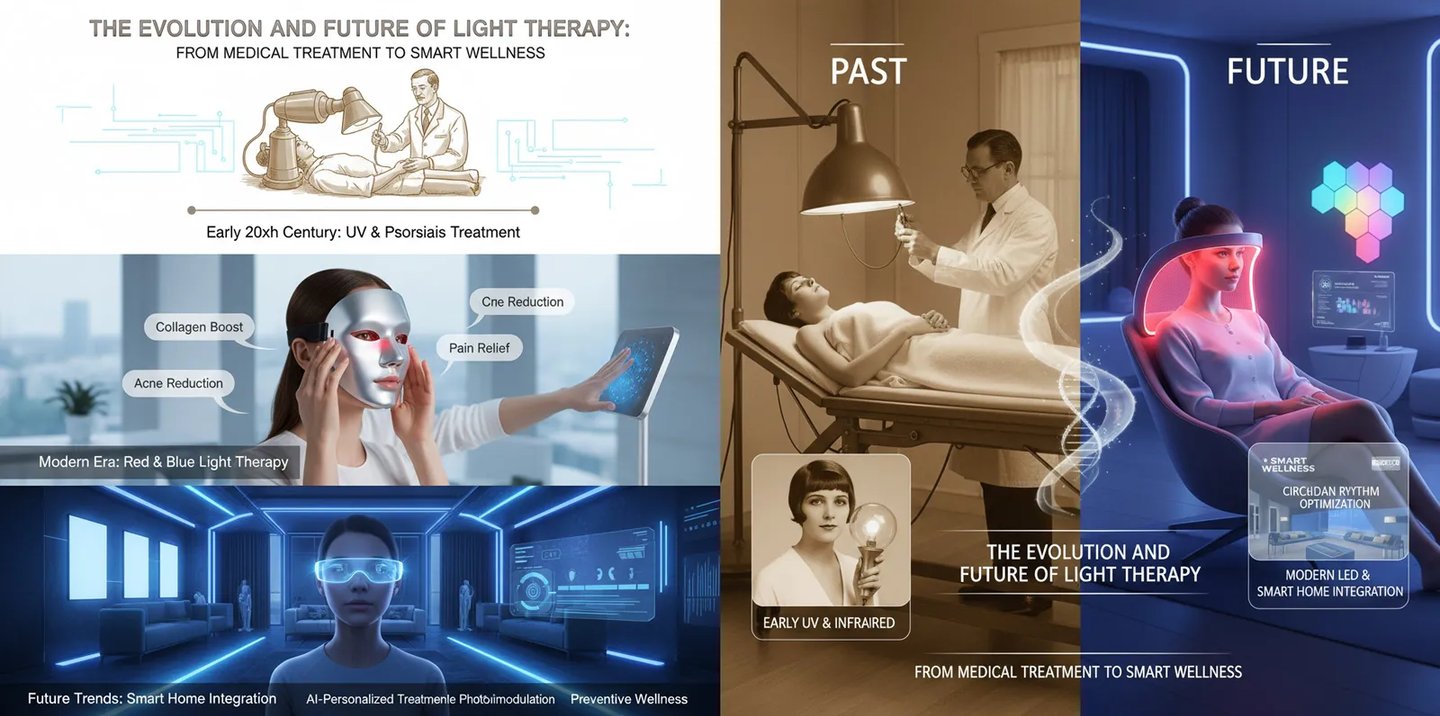 The Evolution and Future of Light Therapy: From Medical Treatment to Smart Wellness