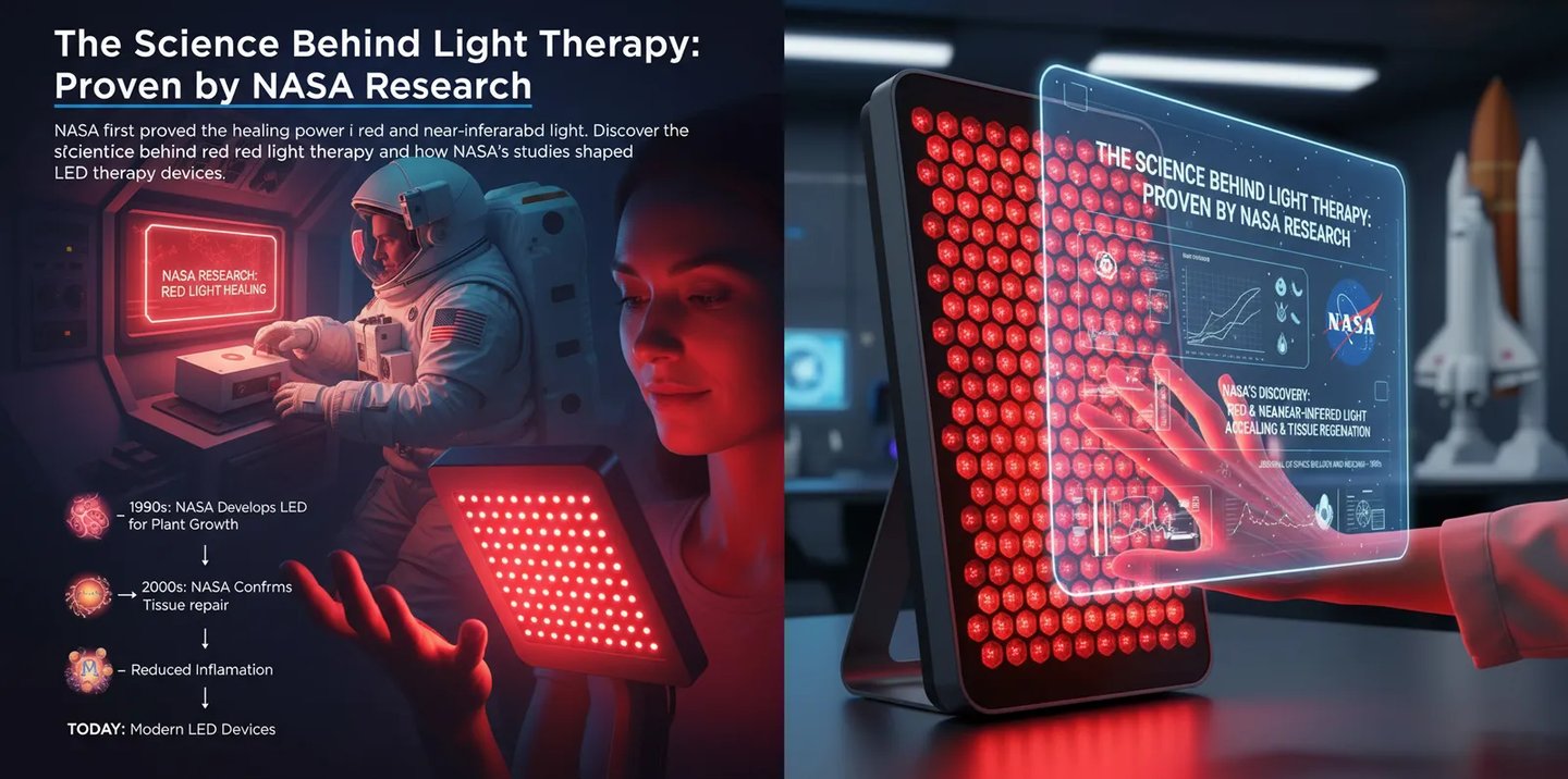 The Science Behind Light Therapy: Proven by NASA Research