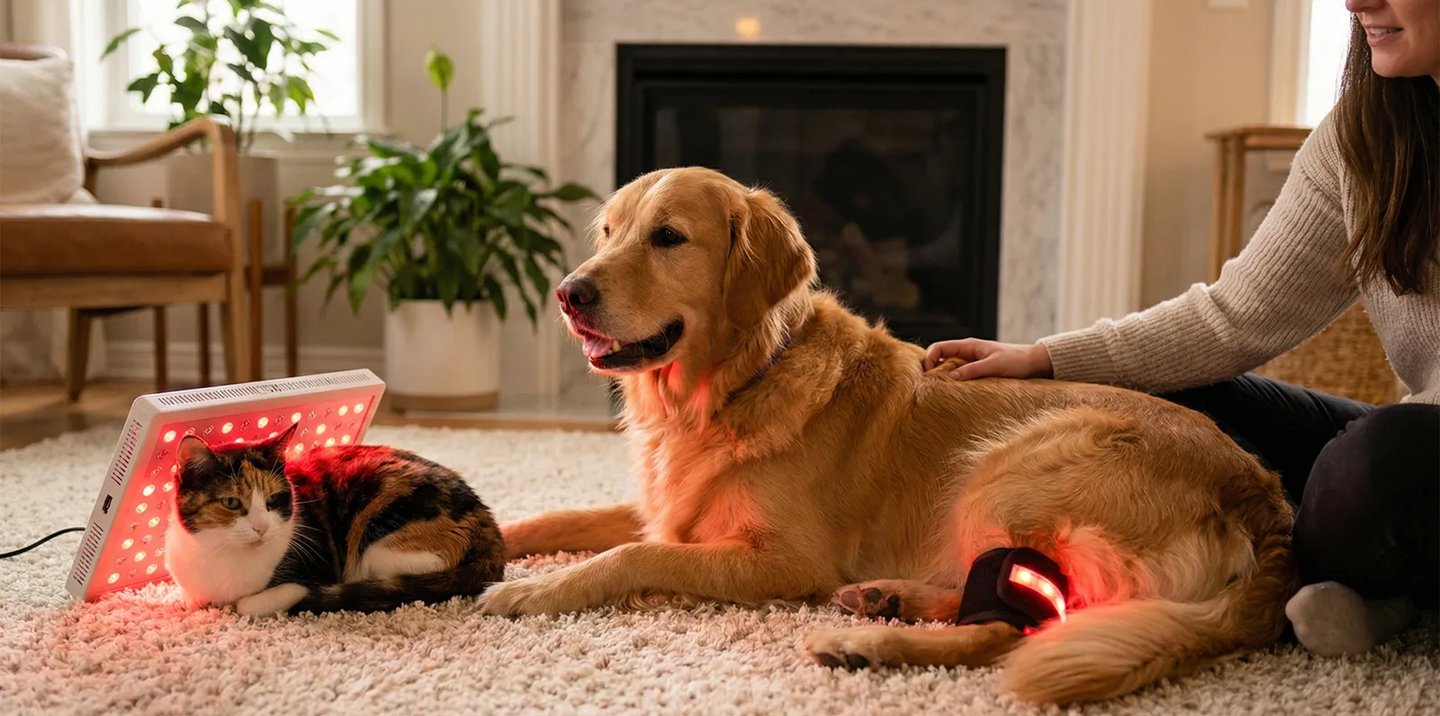 Can Pets Use Red Light Therapy? Safe Home Use Guide for Dogs and Cats