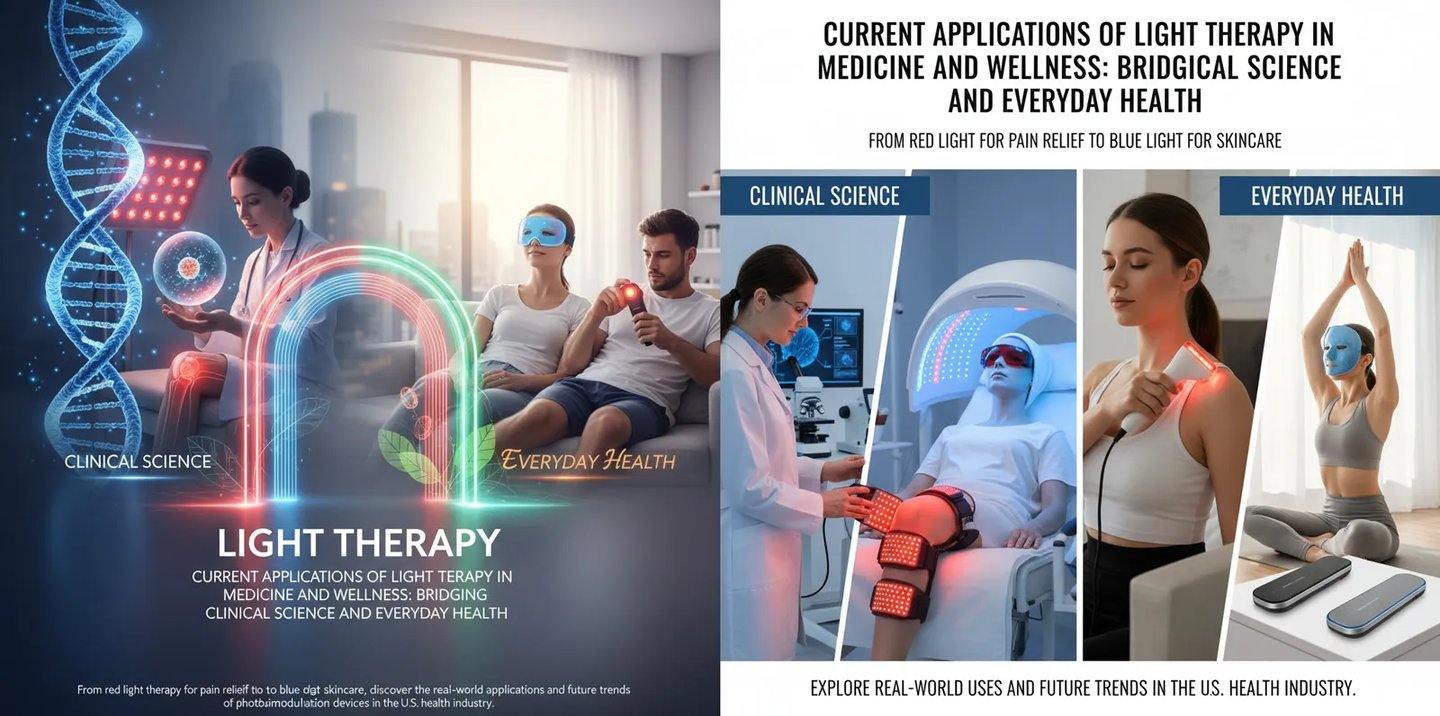 Current Applications of Light Therapy in Medicine and Wellness: Bridging Clinical Science and Everyd