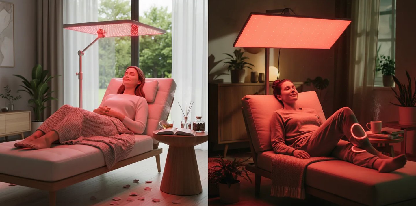 Home Users: Red Light Therapy for Relaxation and Recovery at Home