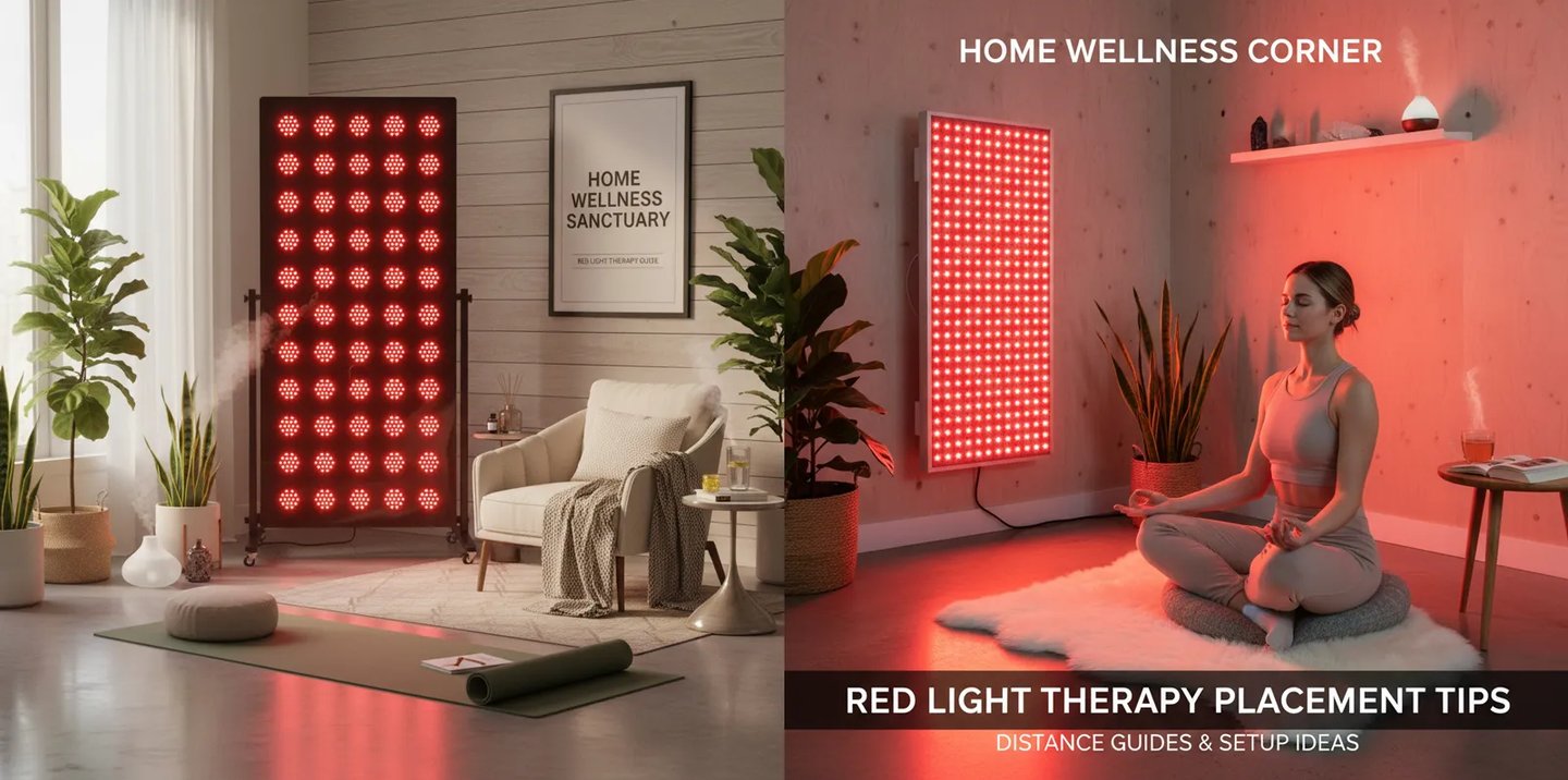 How to Create a Home Wellness Corner: Best Red Light Therapy Placement Tips