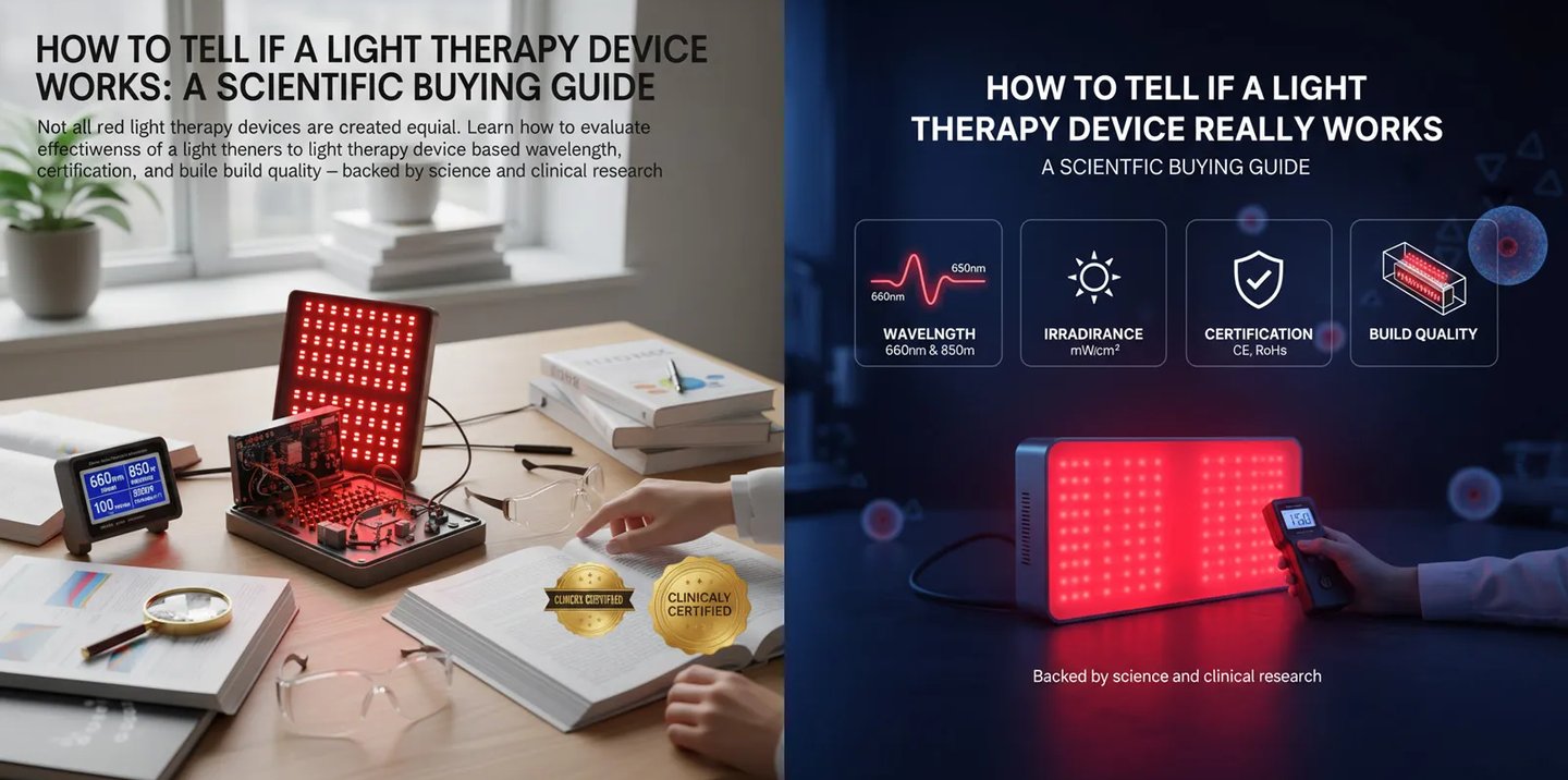 How to Tell If a Light Therapy Device Really Works: A Scientific Buying Guide