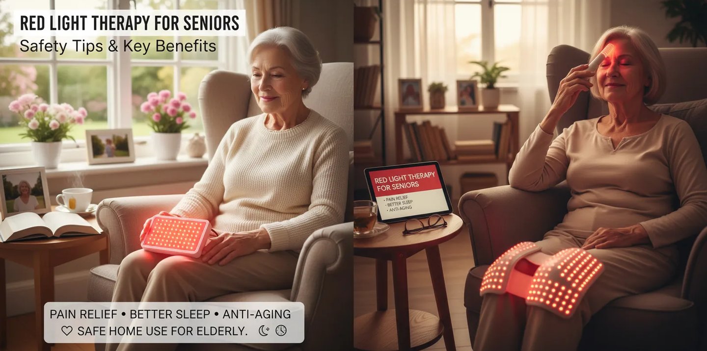 Red Light Therapy for Seniors: Safety Tips & Key Benefits