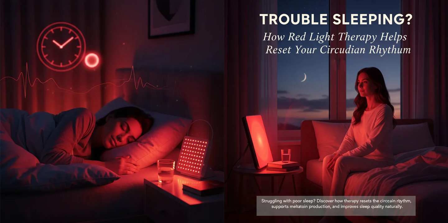 Trouble Sleeping? How Red Light Therapy Helps Reset Your Circadian Rhythm