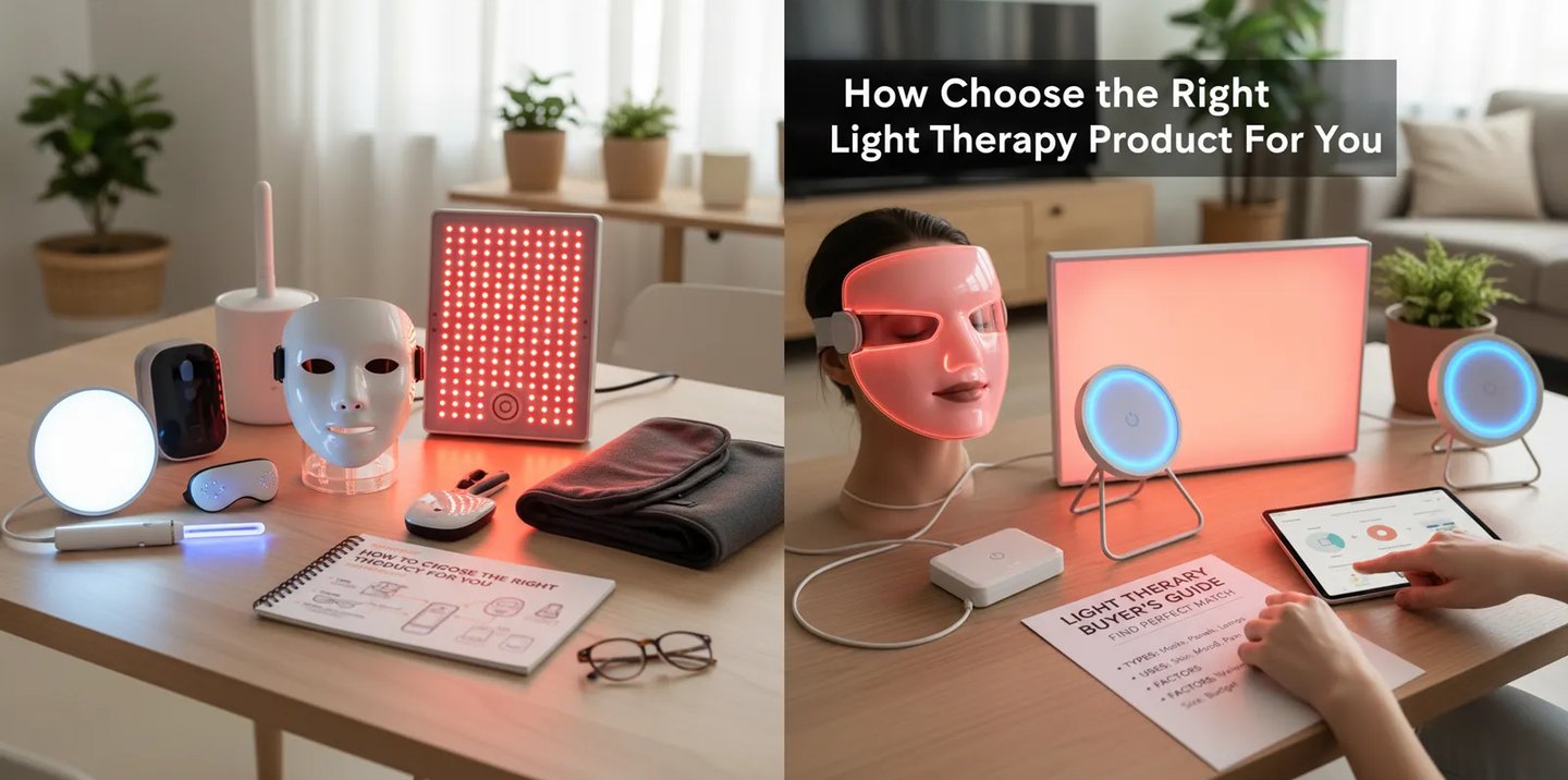 How to Choose the Right Light Therapy Product for You