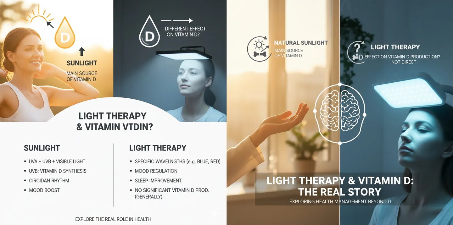 The Relationship Between Light Therapy and Vitamin D