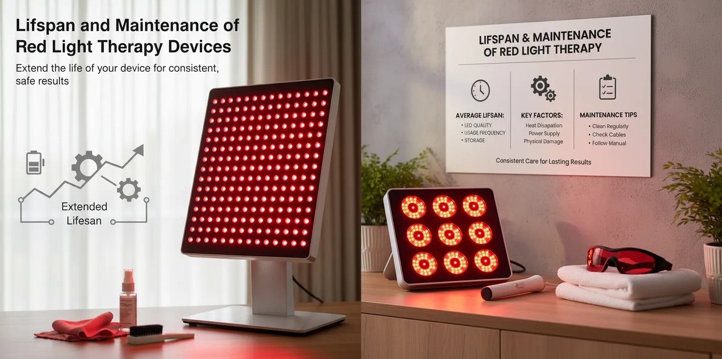 Lifespan and Maintenance of Red Light Therapy Devices